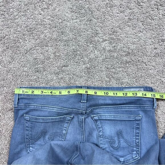 AG Adriano Goldschmied The Legging Super Skinny Ankle Jeans Gray Size 28R - Picture 6 of 7